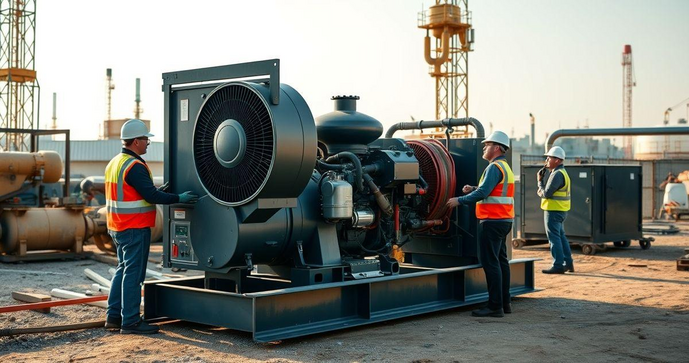 Aluguel de Compressor a Diesel: Vantagens e Dicas para Escolher o Ideal