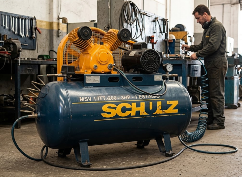 Compressor Schulz: Descubra os Segredos da Eficiência em Ar Comprimido