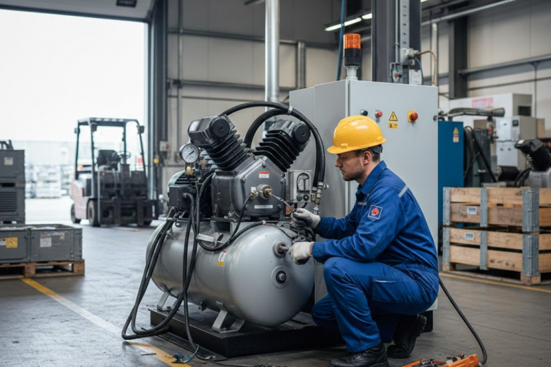 Guia Completo para Assistência e Manutenção de Compressores