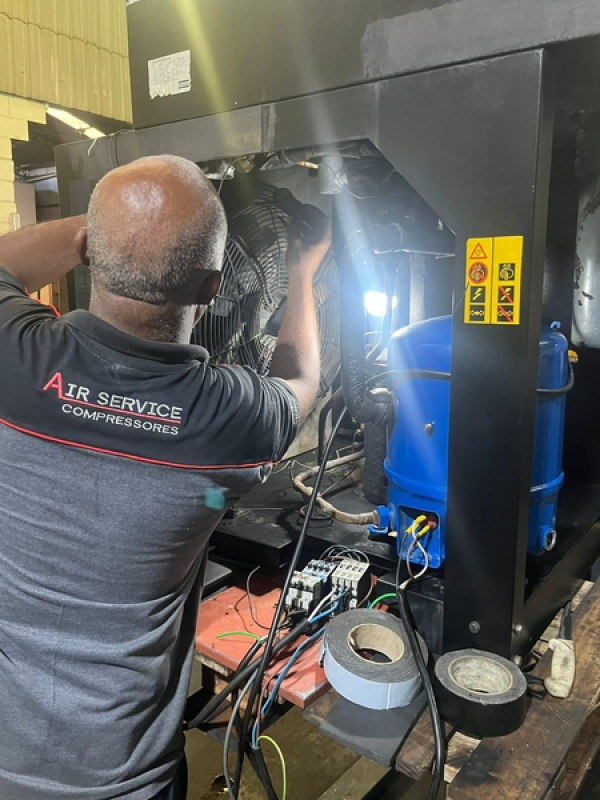 Compressores de Parafuso Seminovos à Venda Jaguariúna - Compressor de Ar Parafuso Gardner Denver